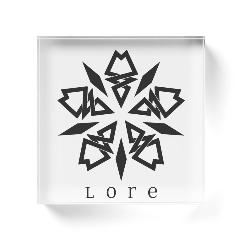 アクリルブロック【Black】