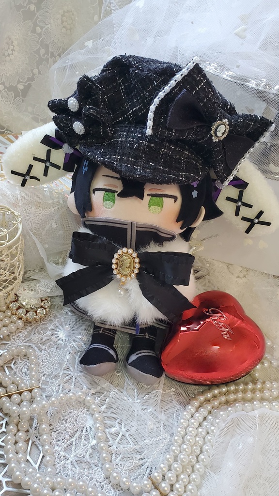 ゆきうさツイードベレー