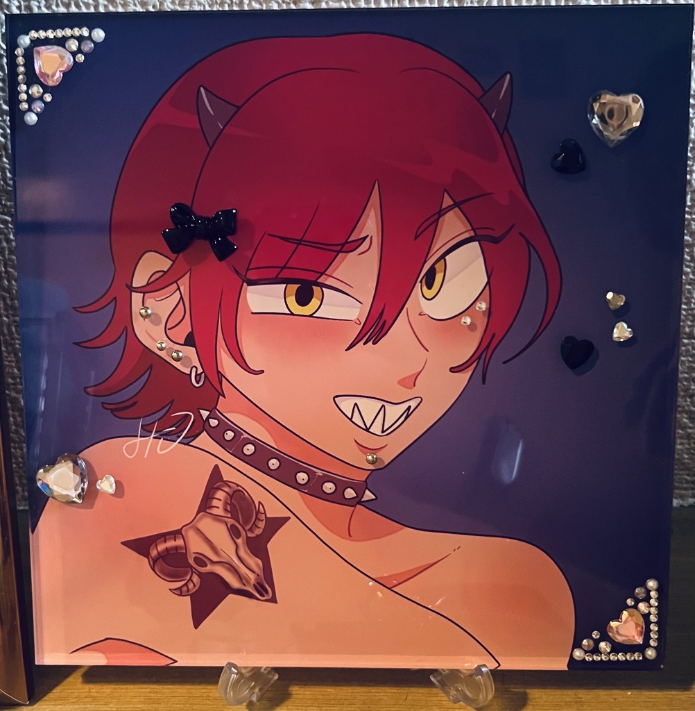 アクリルパネル(悪魔)