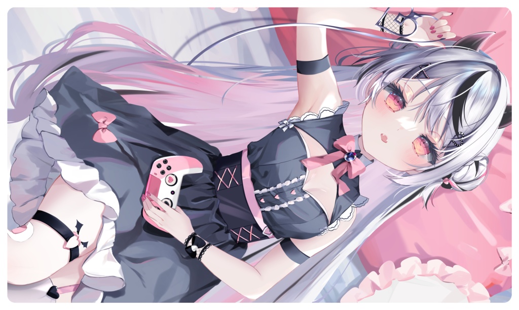 チャンネル登録者1000人記念グッズ✧︎デスクマット【期間限定/受注生産】