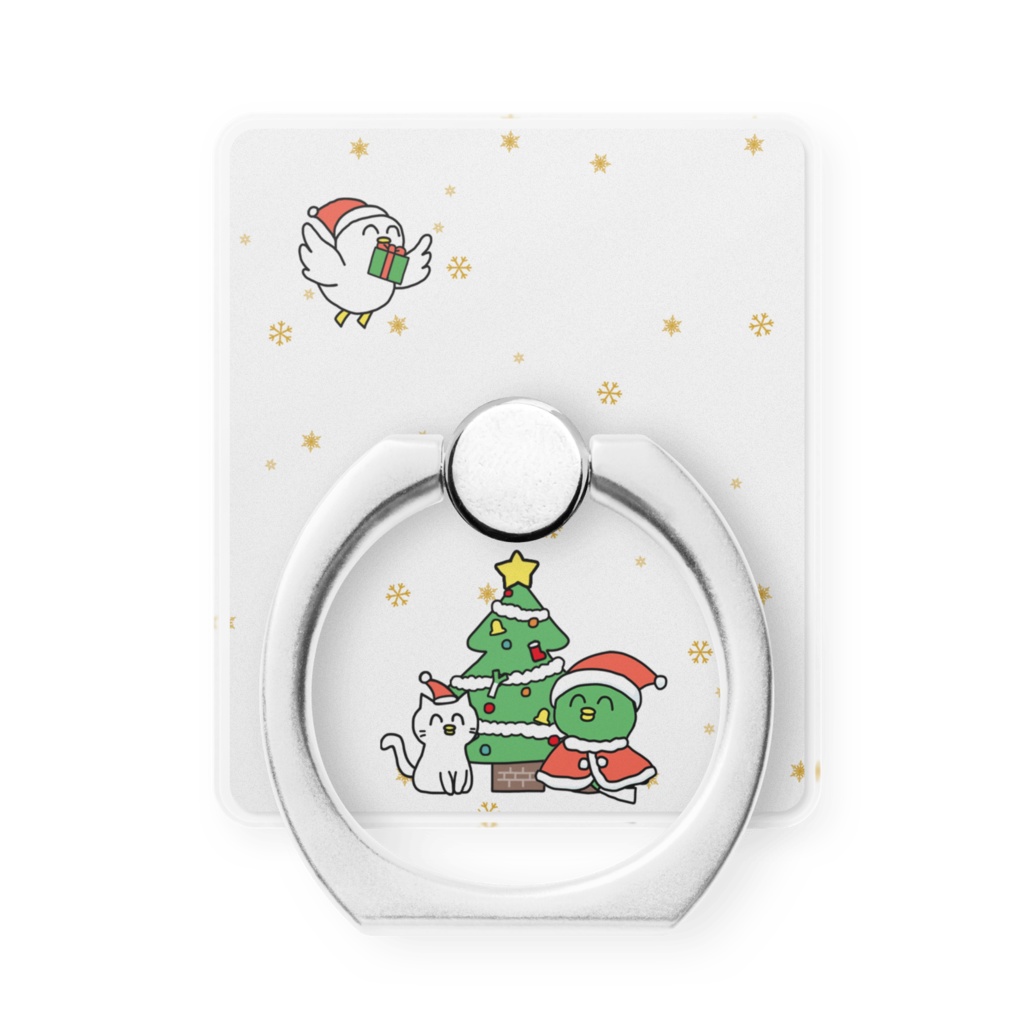 かもちゃん(クリスマス)スマホリング