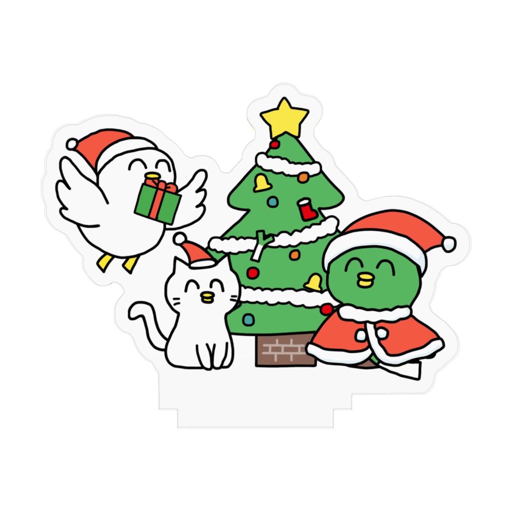 かもちゃん(クリスマス) アクリルフィギュア