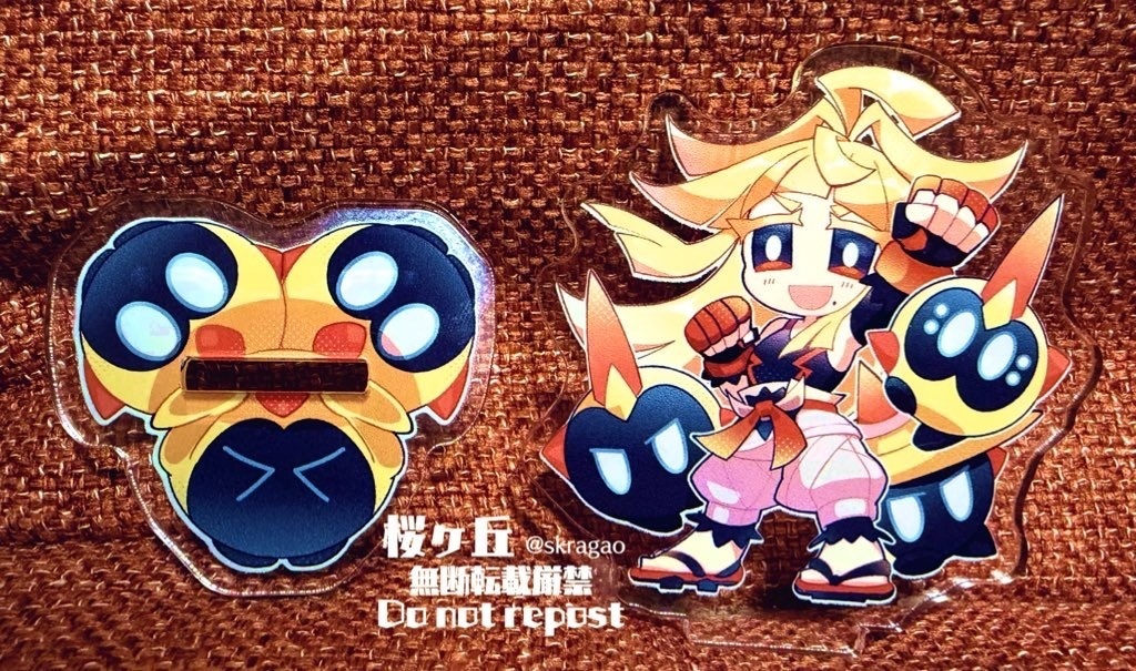 【PKMN】シ□ーさん 片面印刷 アクスタ