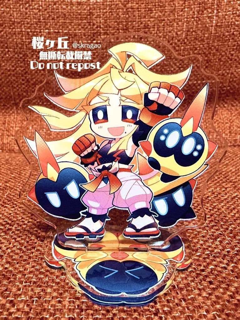 【PKMN】シ□ーさん 片面印刷 アクスタ