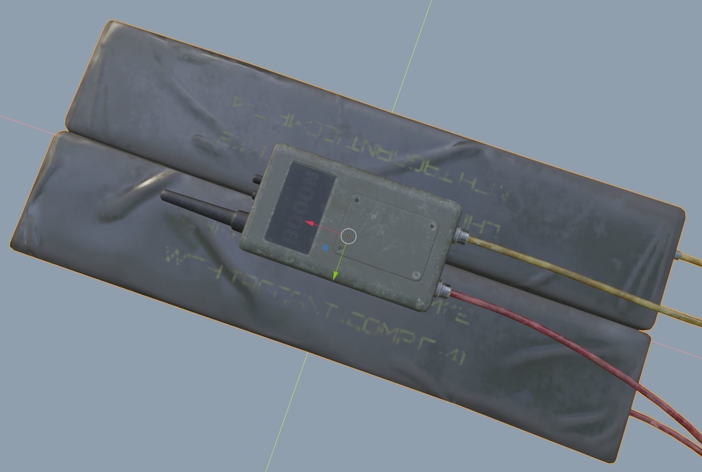 C4爆弾&起爆スイッチセット