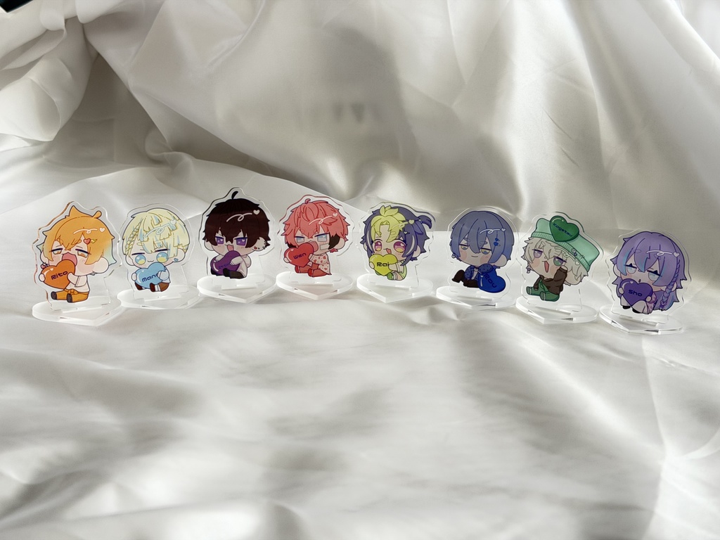 ハート ミニアクリルスタンド(MECHATU-A)