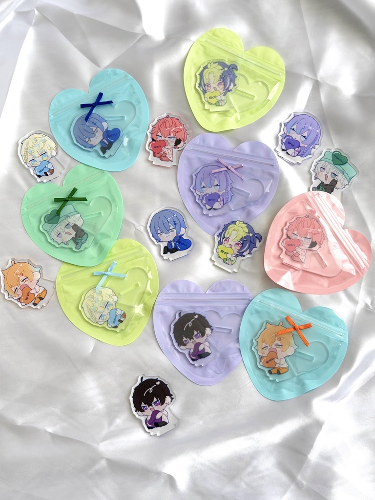 Dytica グッズセット(トレカ・ステッカーset・ミニアクリルスタンド)