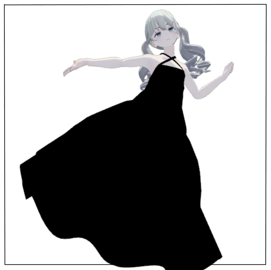 Gothic dress for Grus 【リメイク商品】