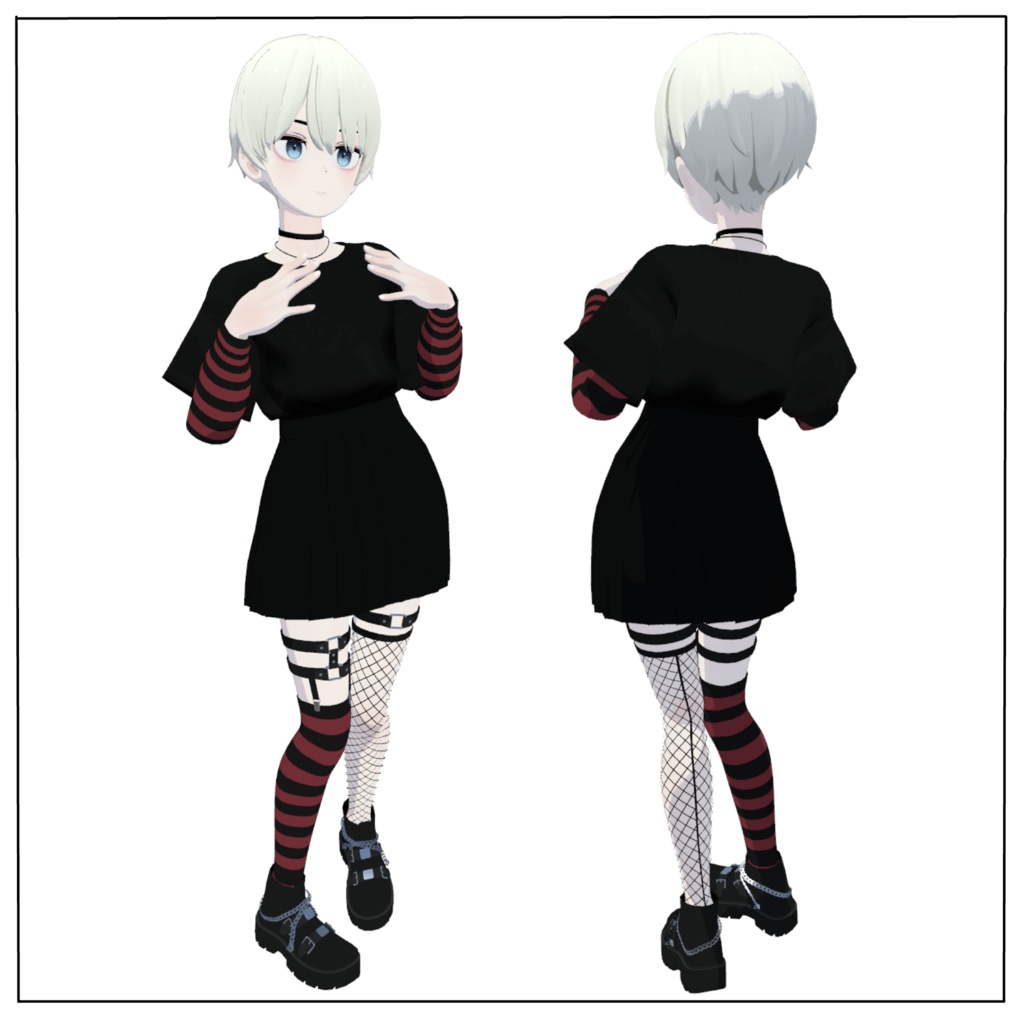 Punk fashion set for Grus