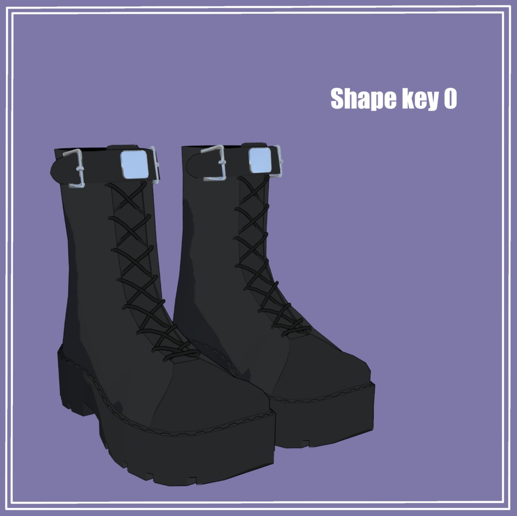 Punk boots B type for Grus