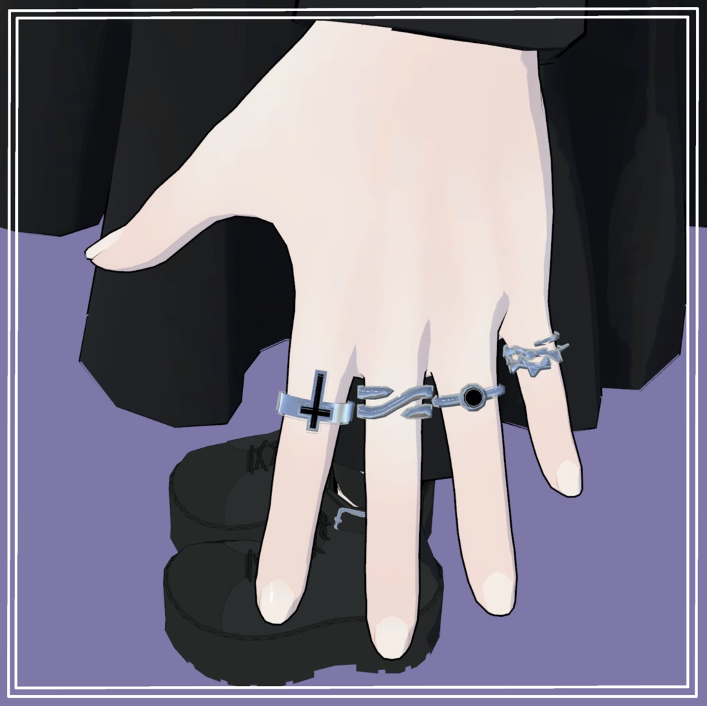 Punk boots B type for Grus