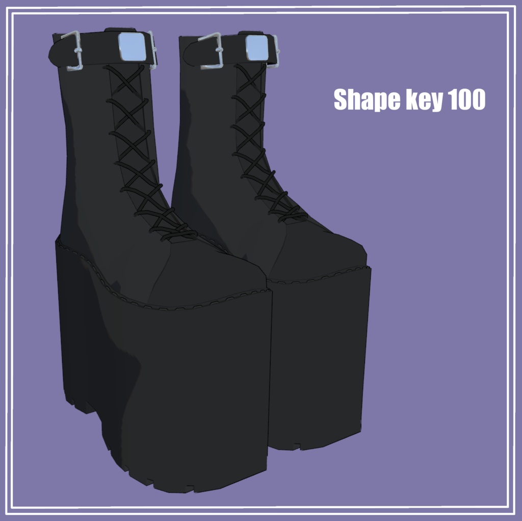 Punk boots B type for Grus