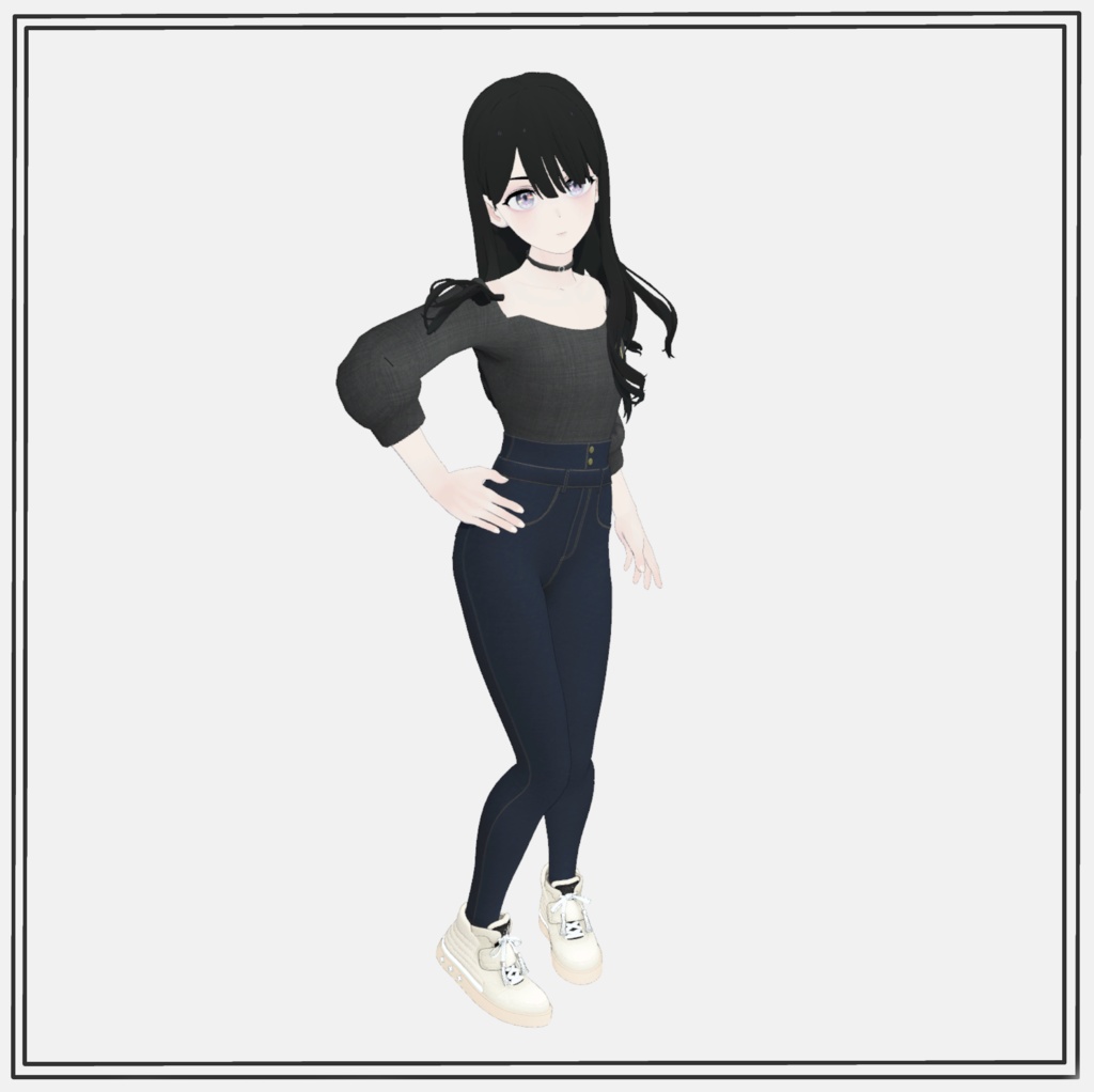 High waist skinny jeans outfit for Grus