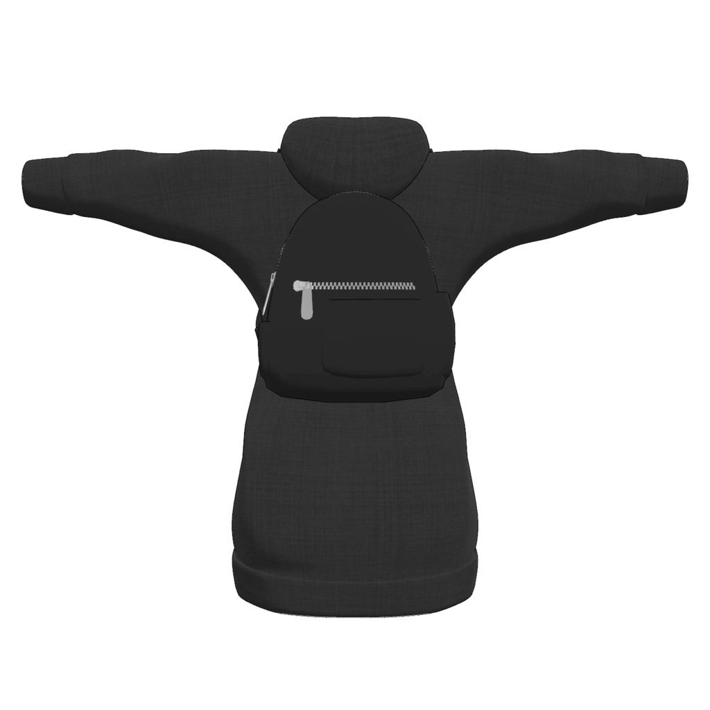 【8アバター対応】casual hoodie coordination