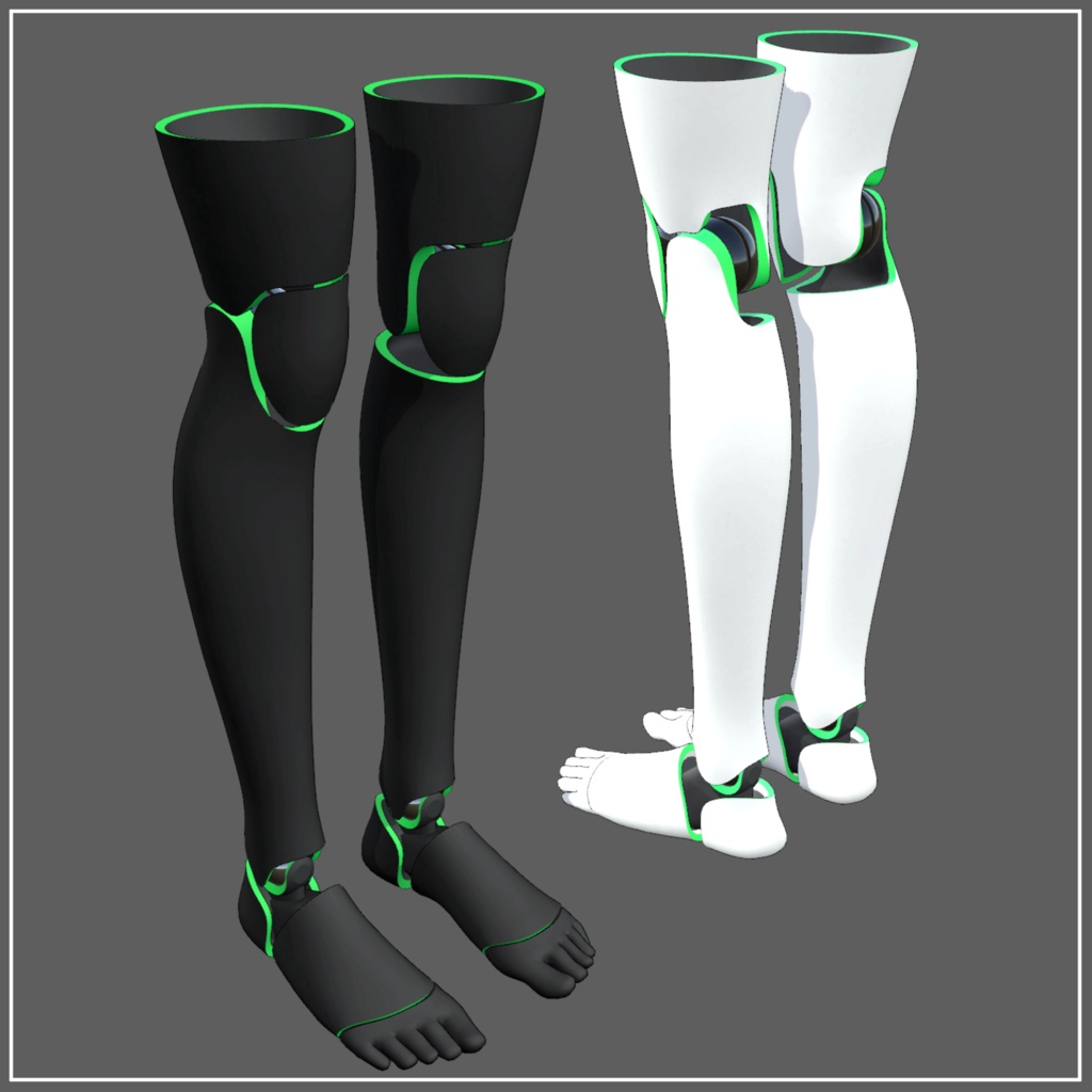 【Grus対応"義足"】prosthetic leg for Grus