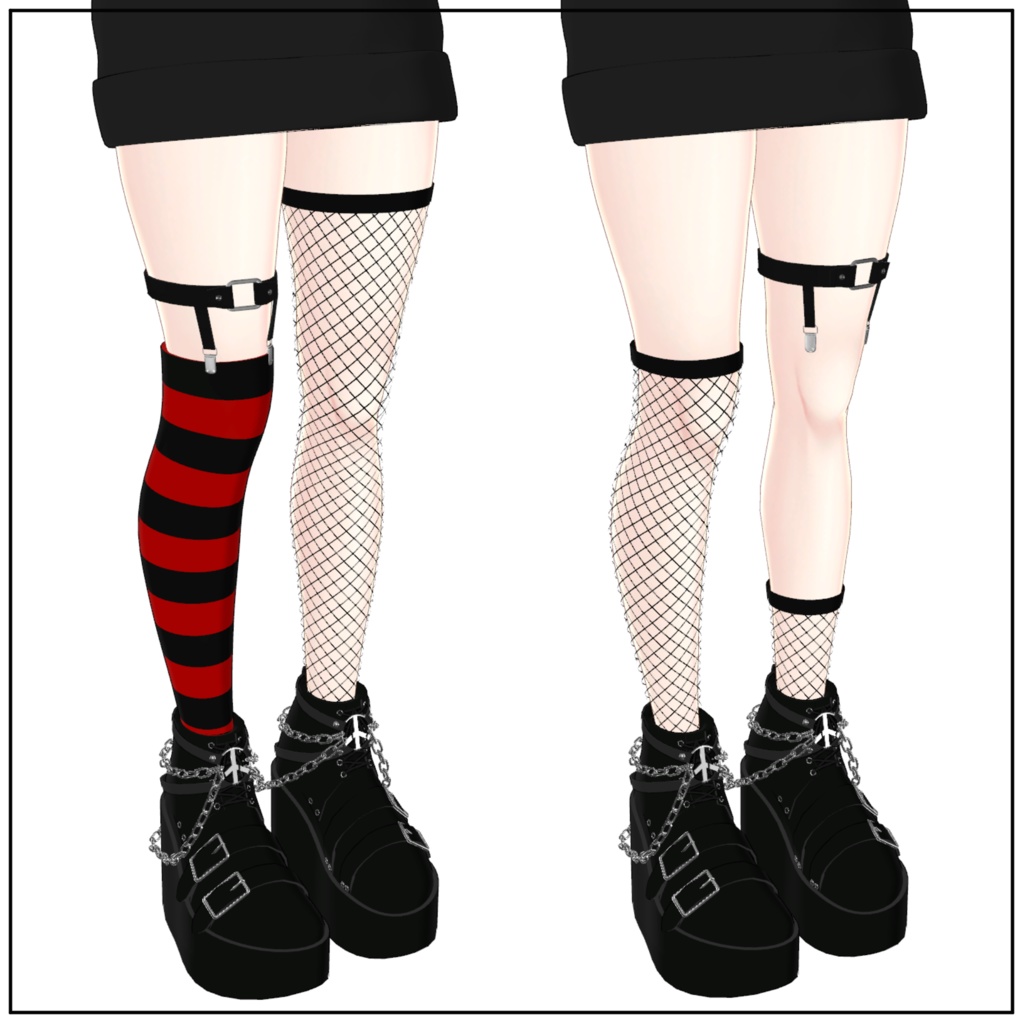 Punk fashion set For Rindo