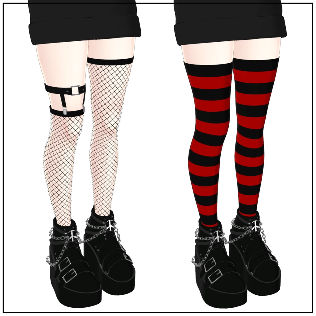 Punk fashion set For Rindo