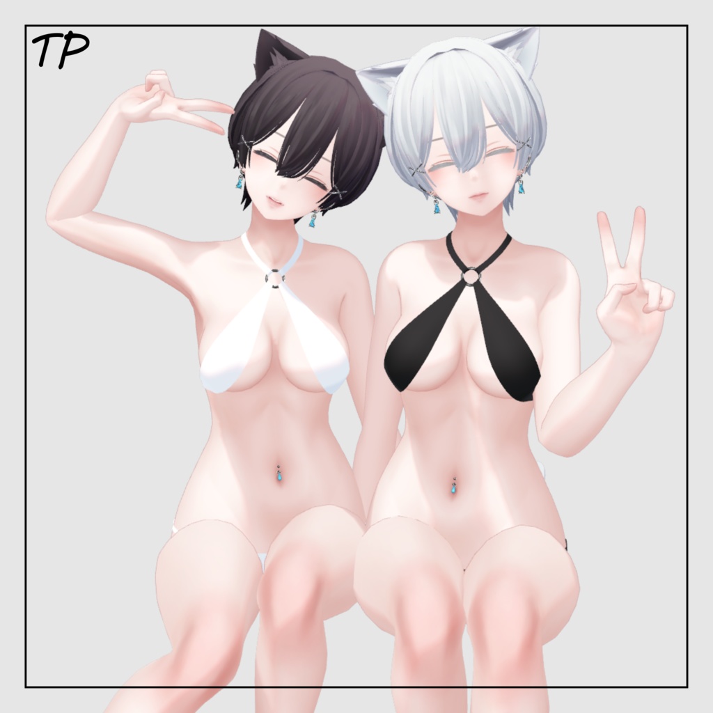 【森羅ちゃん対応】accessor&halter swimwear