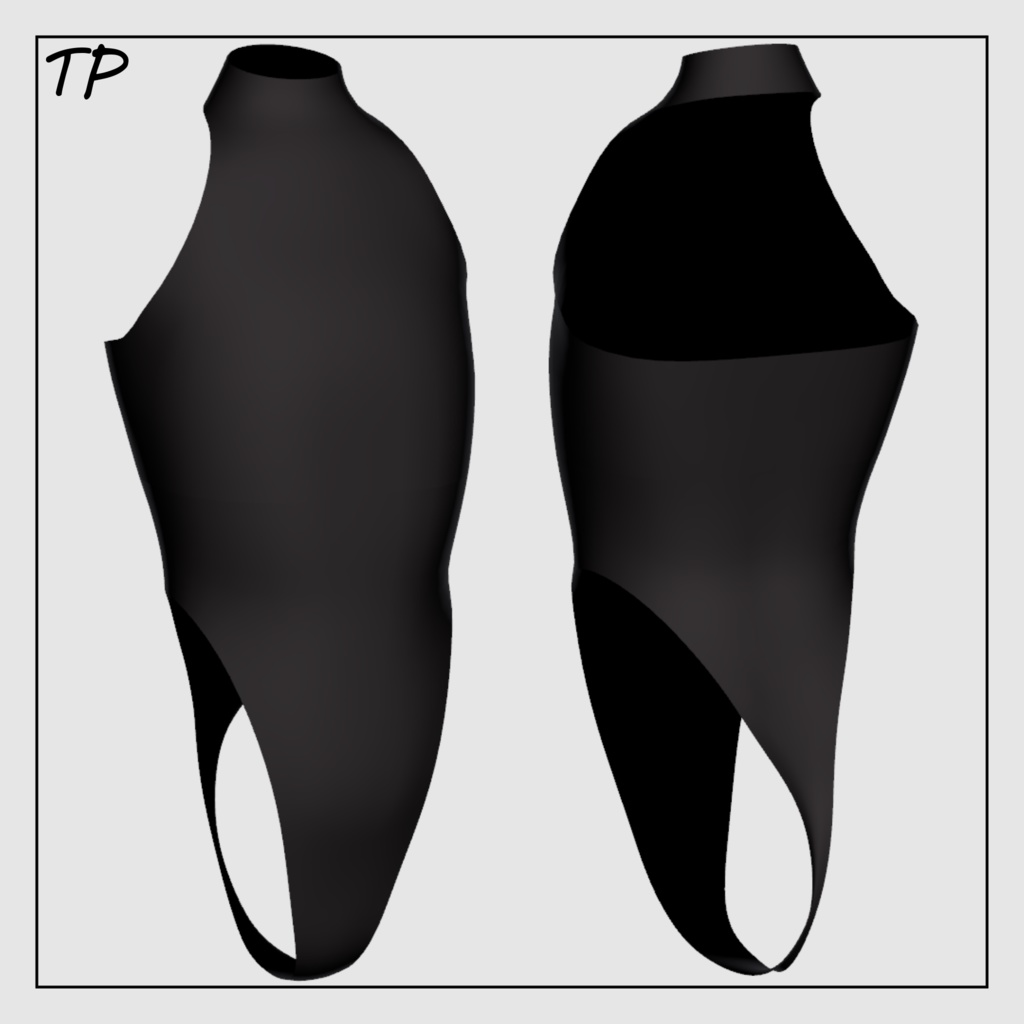 【森羅ちゃん対応】Flatinner&pants 【胸Flat用インナー】