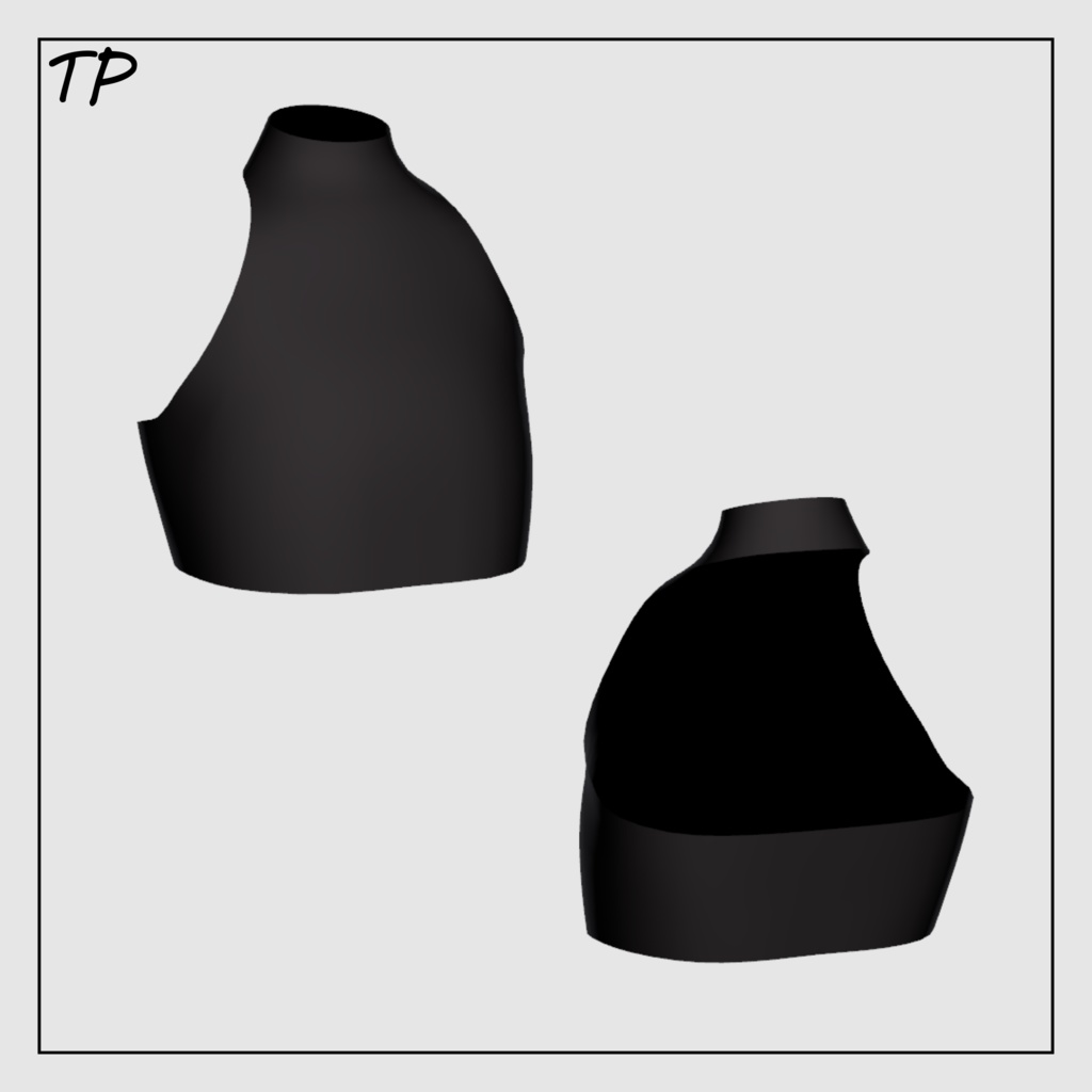 【森羅ちゃん対応】Flatinner&pants 【胸Flat用インナー】