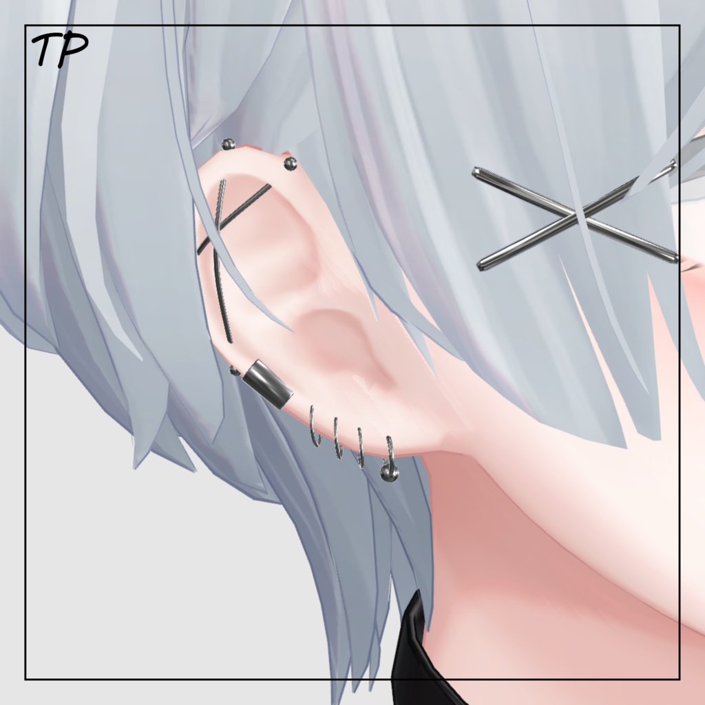 【森羅ちゃん対応】Punk boots set【ハーネス対応】