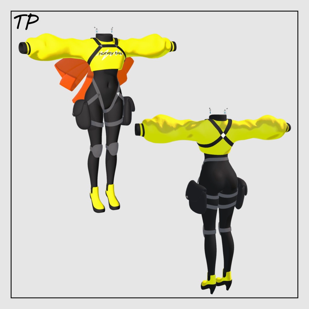 【森羅ちゃん対応】honey_bee