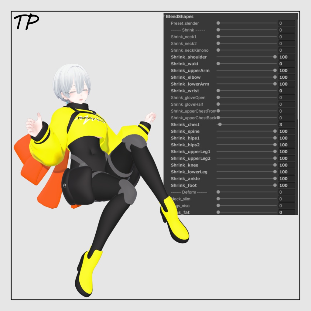 【森羅ちゃん対応】honey_bee