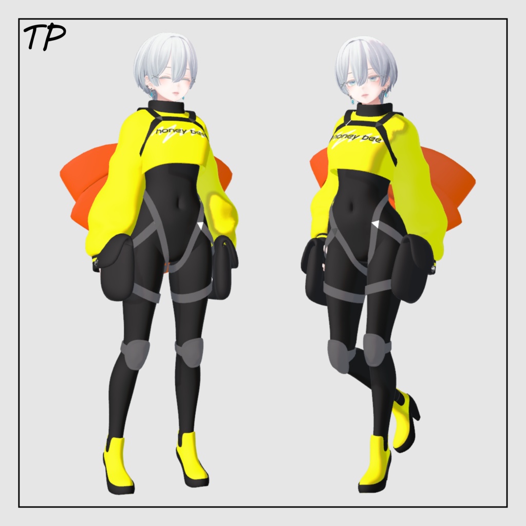 【森羅ちゃん対応】honey_bee
