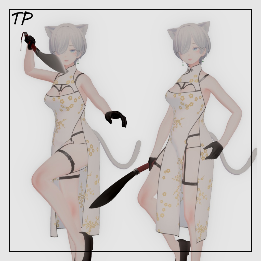 【森羅ちゃん対応】Maolon -マオロン- 【Cloth仕様ハーネス対応】