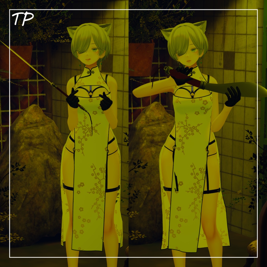 【森羅ちゃん対応】Maolon -マオロン- 【Cloth仕様ハーネス対応】