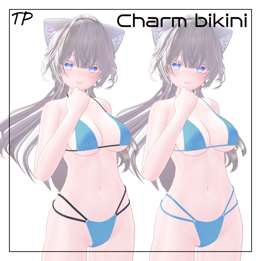 【萌ちゃん対応】Charm bikini【MPB_OK】