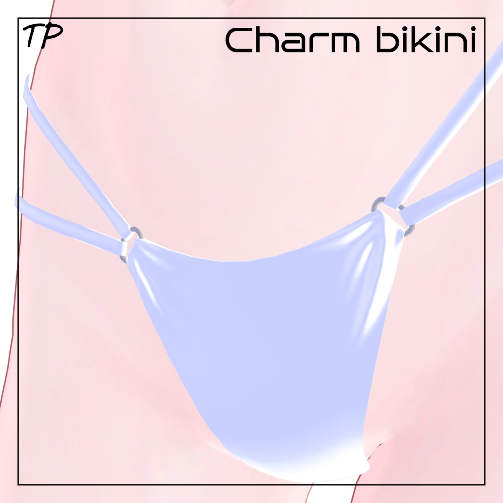 【萌ちゃん対応】Charm bikini【MPB_OK】