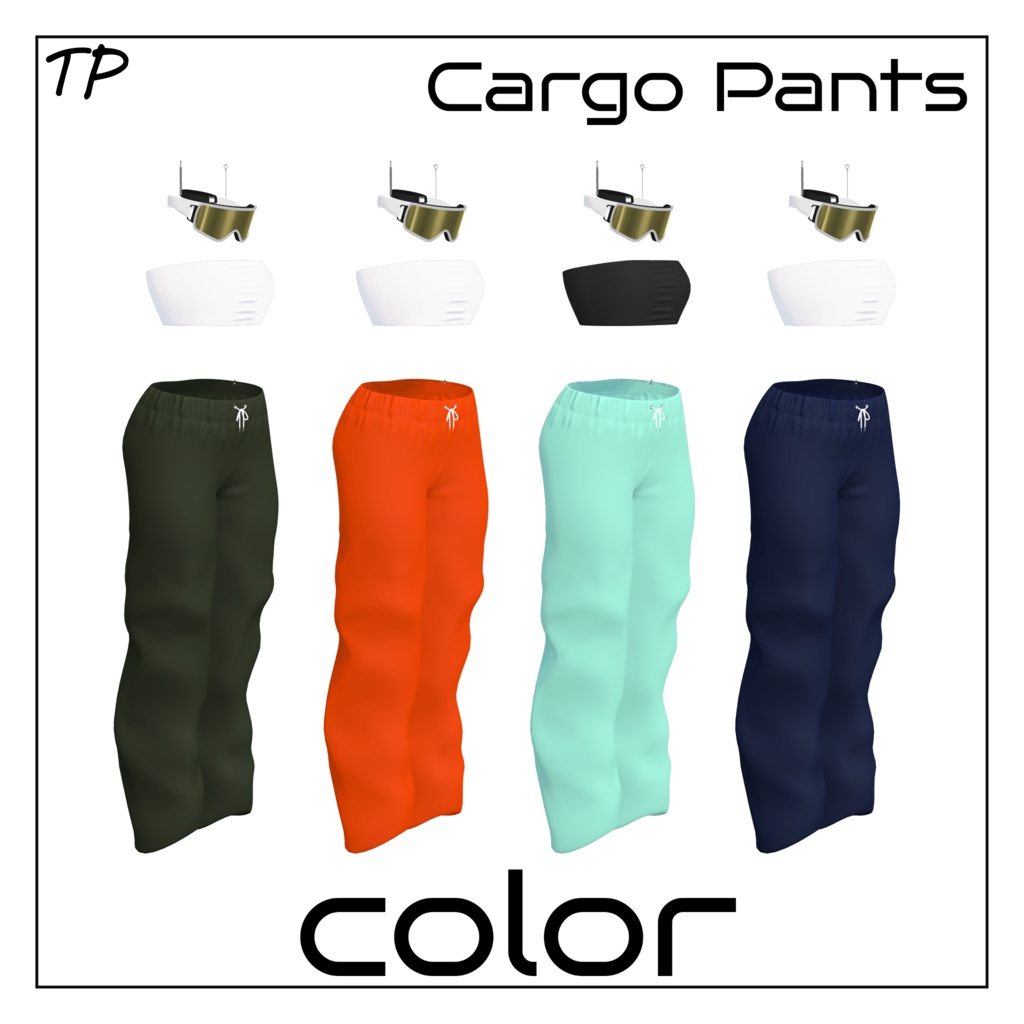 【森羅ちゃん対応】Cargo pants