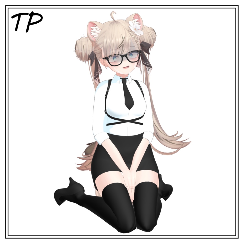 公安仮想零課(仮称)制服【ポーズアニメーション付属】