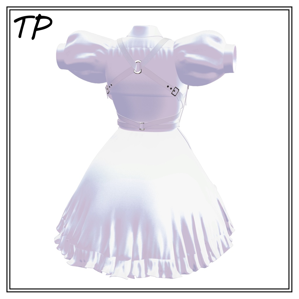 【森羅ちゃん用】Harness Maid 【胸 big small 対応】