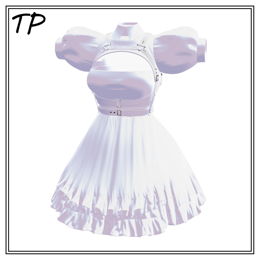 【森羅ちゃん用】Harness Maid 【胸 big small 対応】