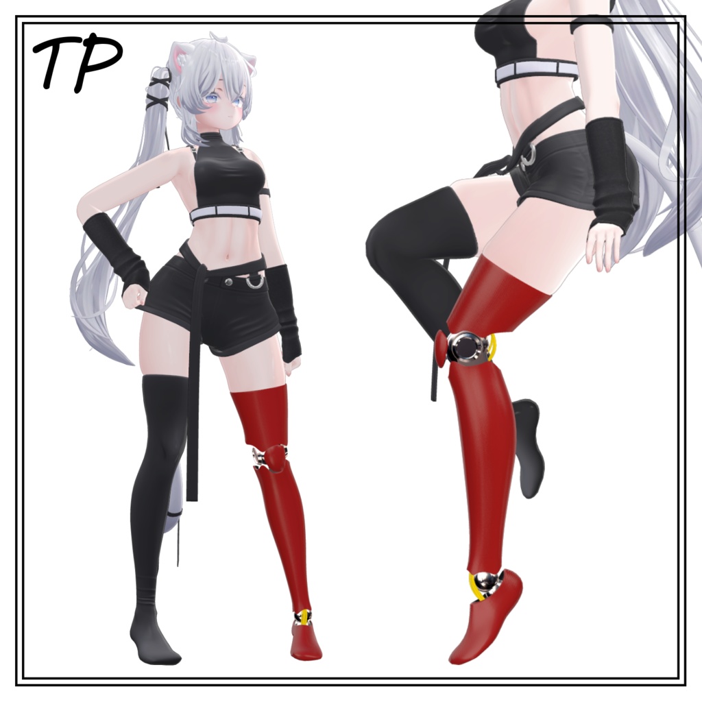 【Sioちゃん対応】Prosthetic Leg 【Body mask 付き】