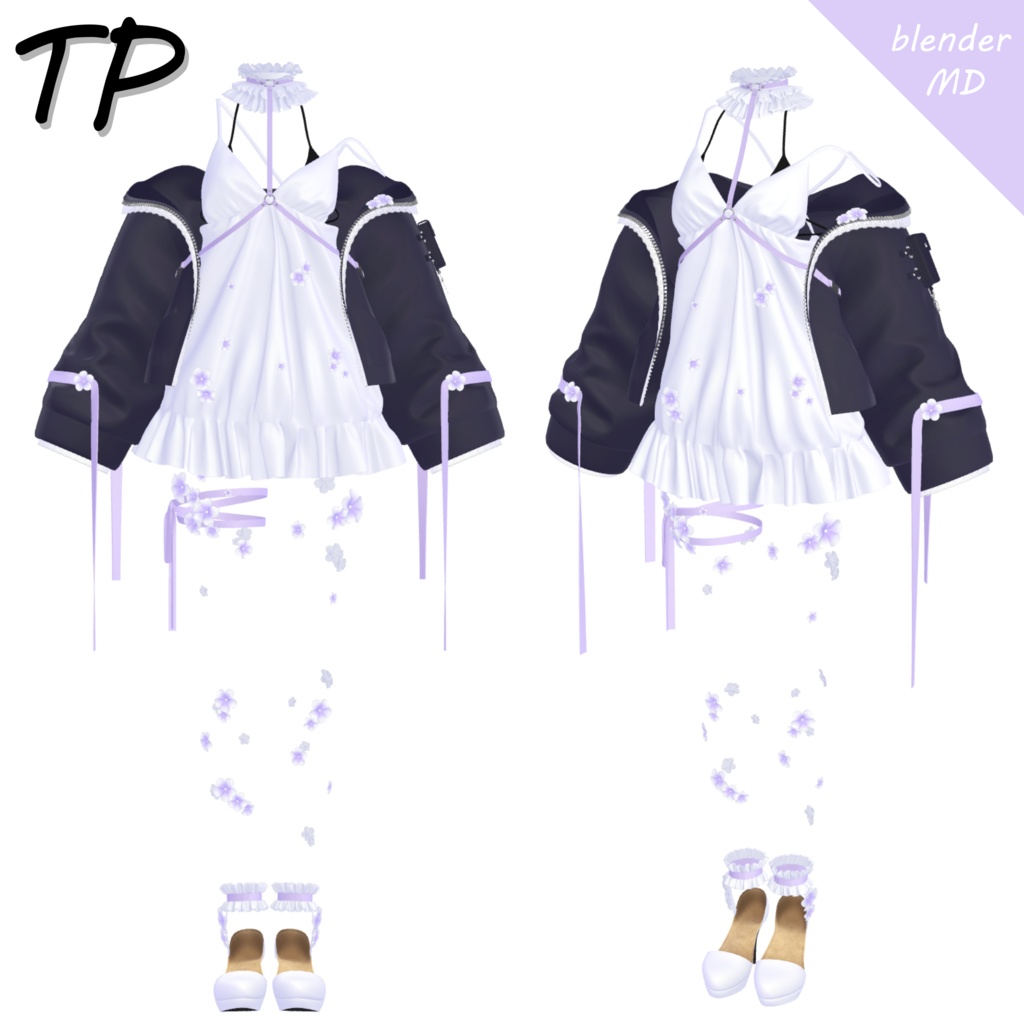 〘 5 avatar 〙Flower Tech コラボ衣装 SALE価格