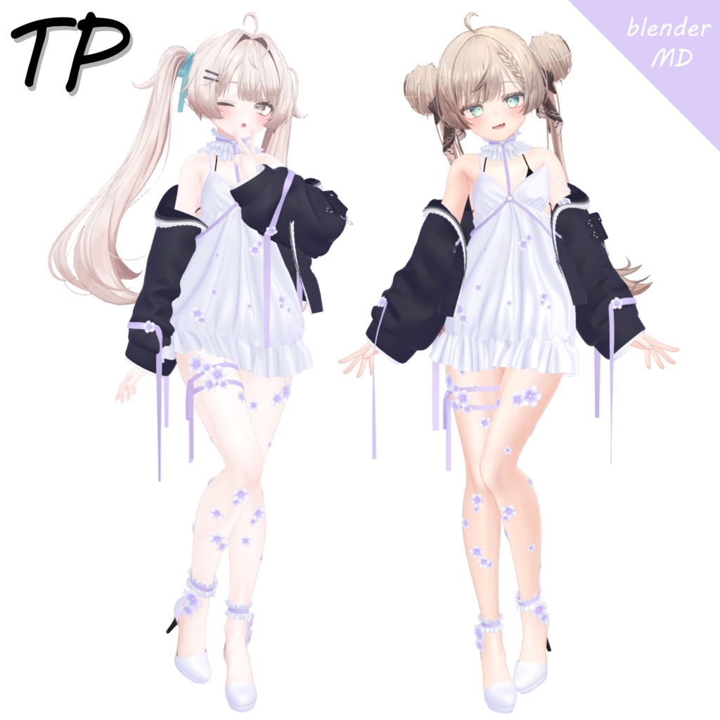 〘 5 avatar 〙Flower Tech コラボ衣装 SALE価格