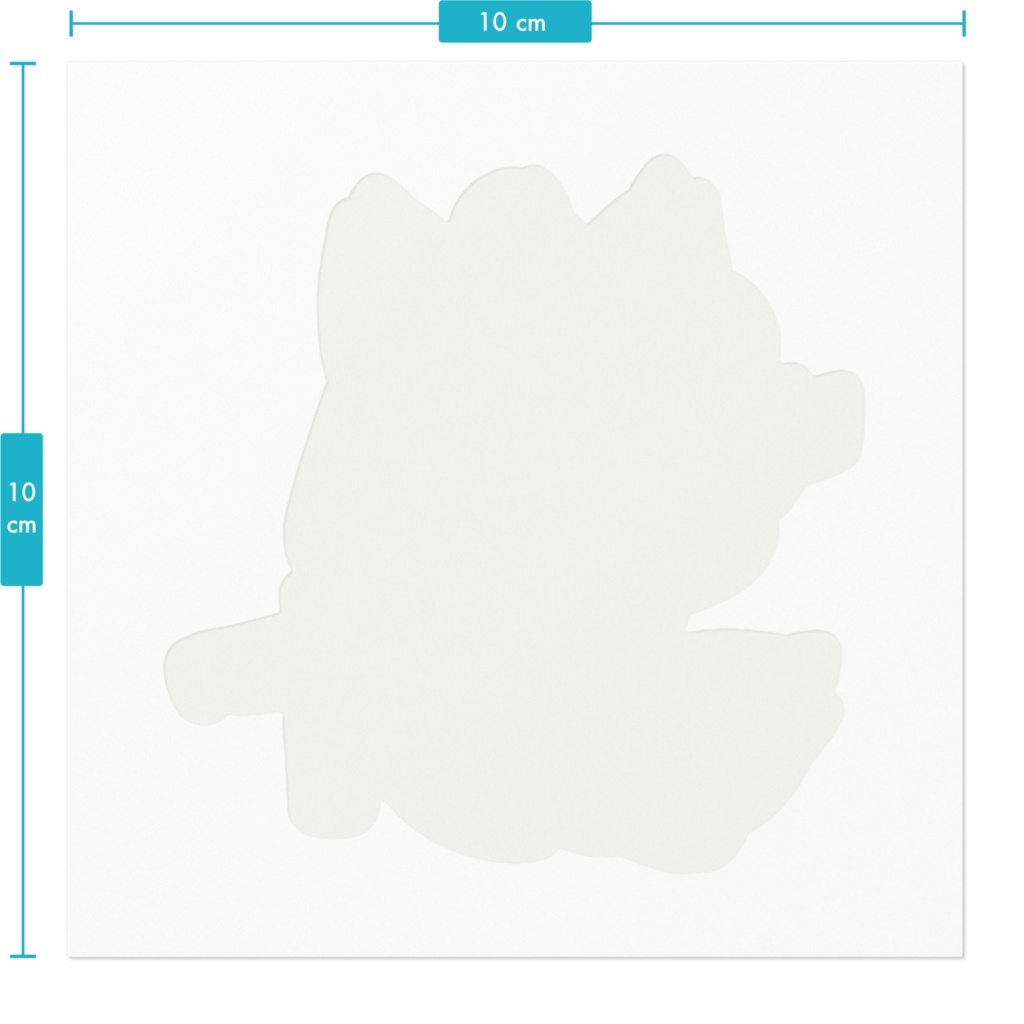 こまちゃんでかステッカー