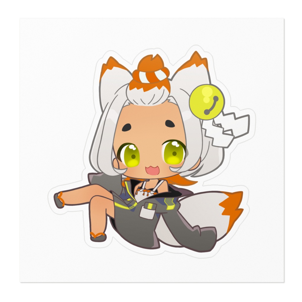 こまちゃんでかステッカー