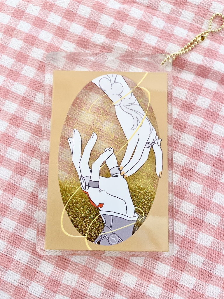 anagグリッダーアクリルキーホルダー
