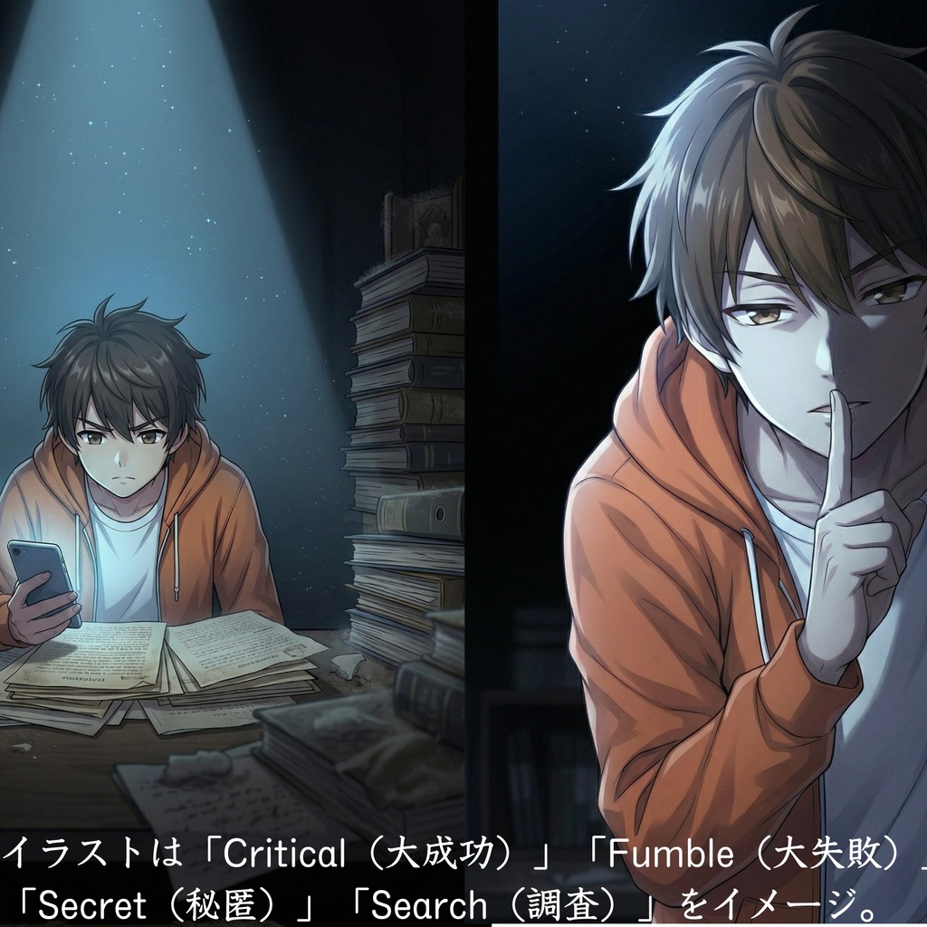 【無料版有】男子学生・青年(私服・パーカー) 立ち絵素材【表情12種&返り血差分・1枚絵収録 / TRPG・ゲーム向け】イチ