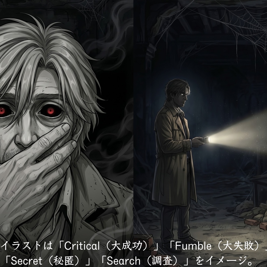 【無料版有】疲弊したベテラン刑事・おじさん 立ち絵素材【表情10種&返り血差分・1枚絵収録 / TRPG・ゲーム向け】ハチ