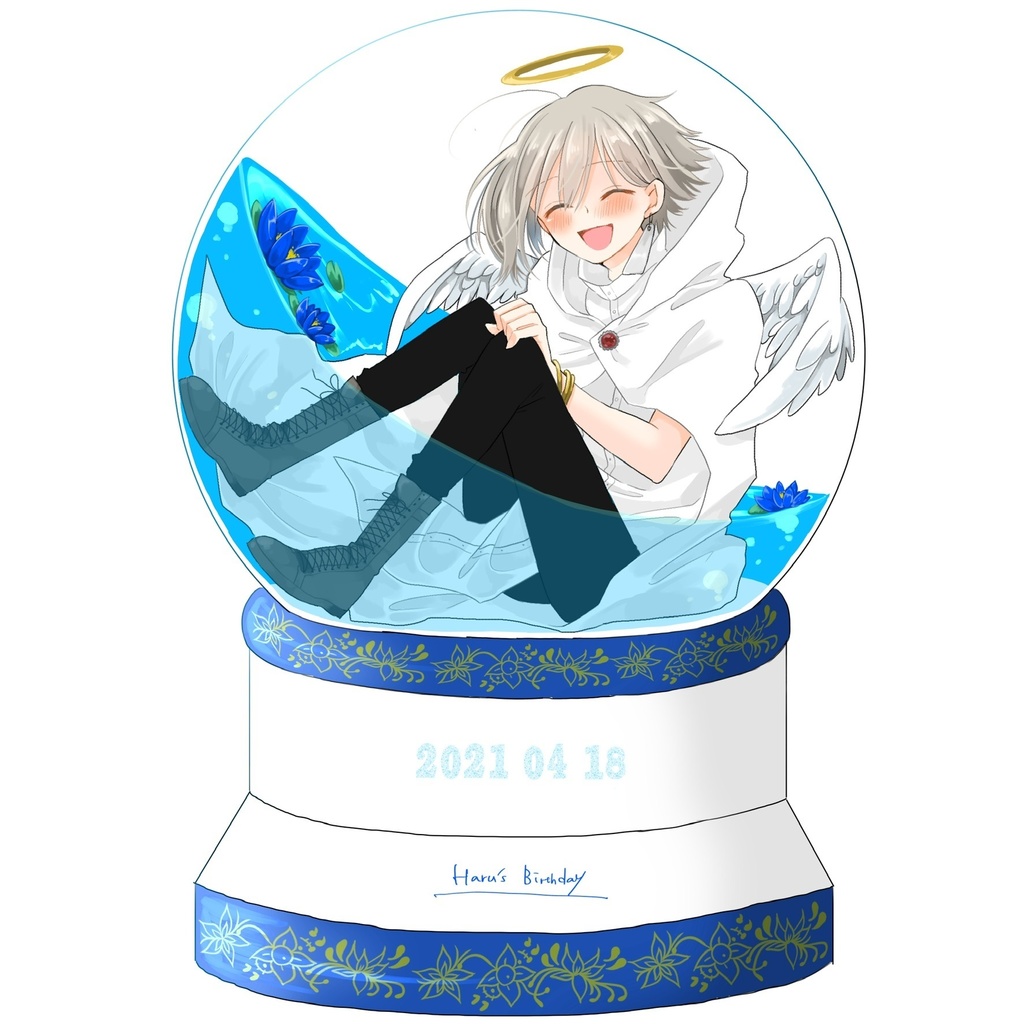 スノードーム風アクスタセット