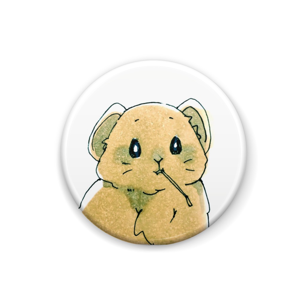 小動物の赤ちゃん缶バッジ - 25mm