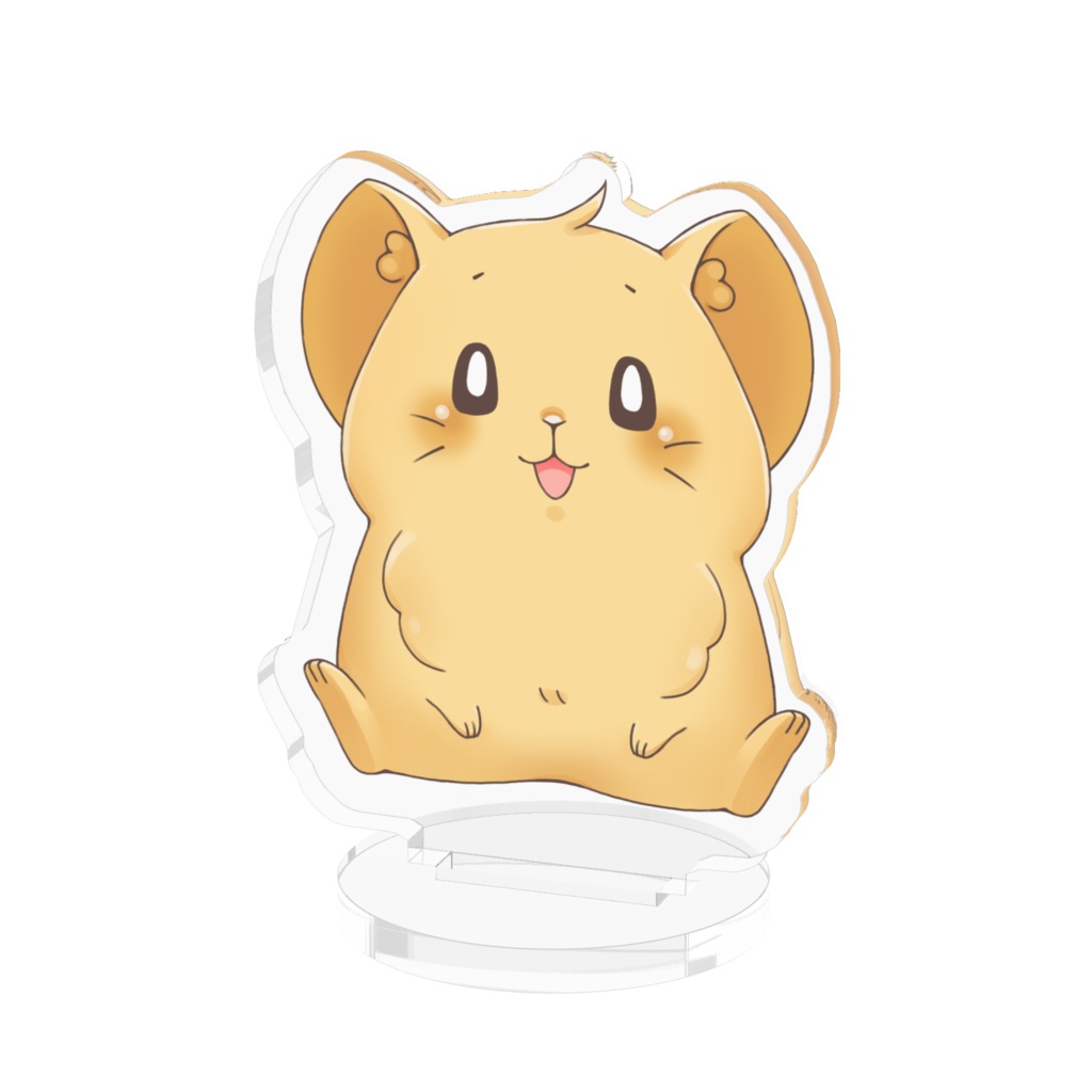 小動物の赤ちゃんアクリルフィギュア