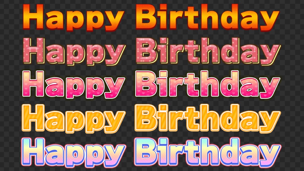 【Photoshop】テレビ風 テロップテンプレート集 600選