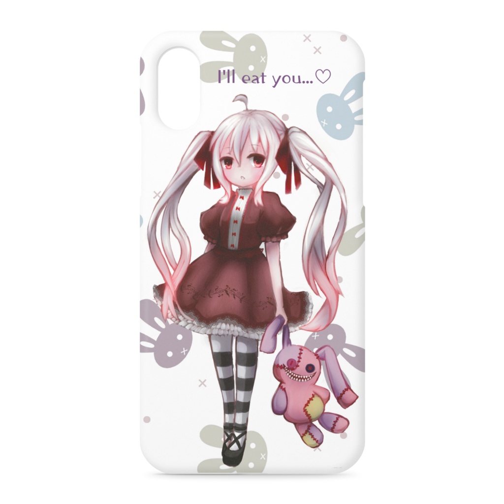 うさぎちゃんiphonexケース H Nai Booth