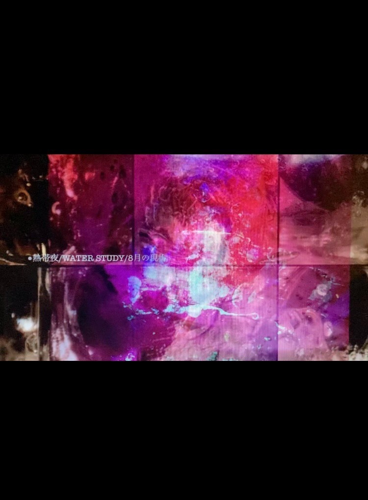 北島とわ ● 熱帯夜 / Water study / 8月の現状